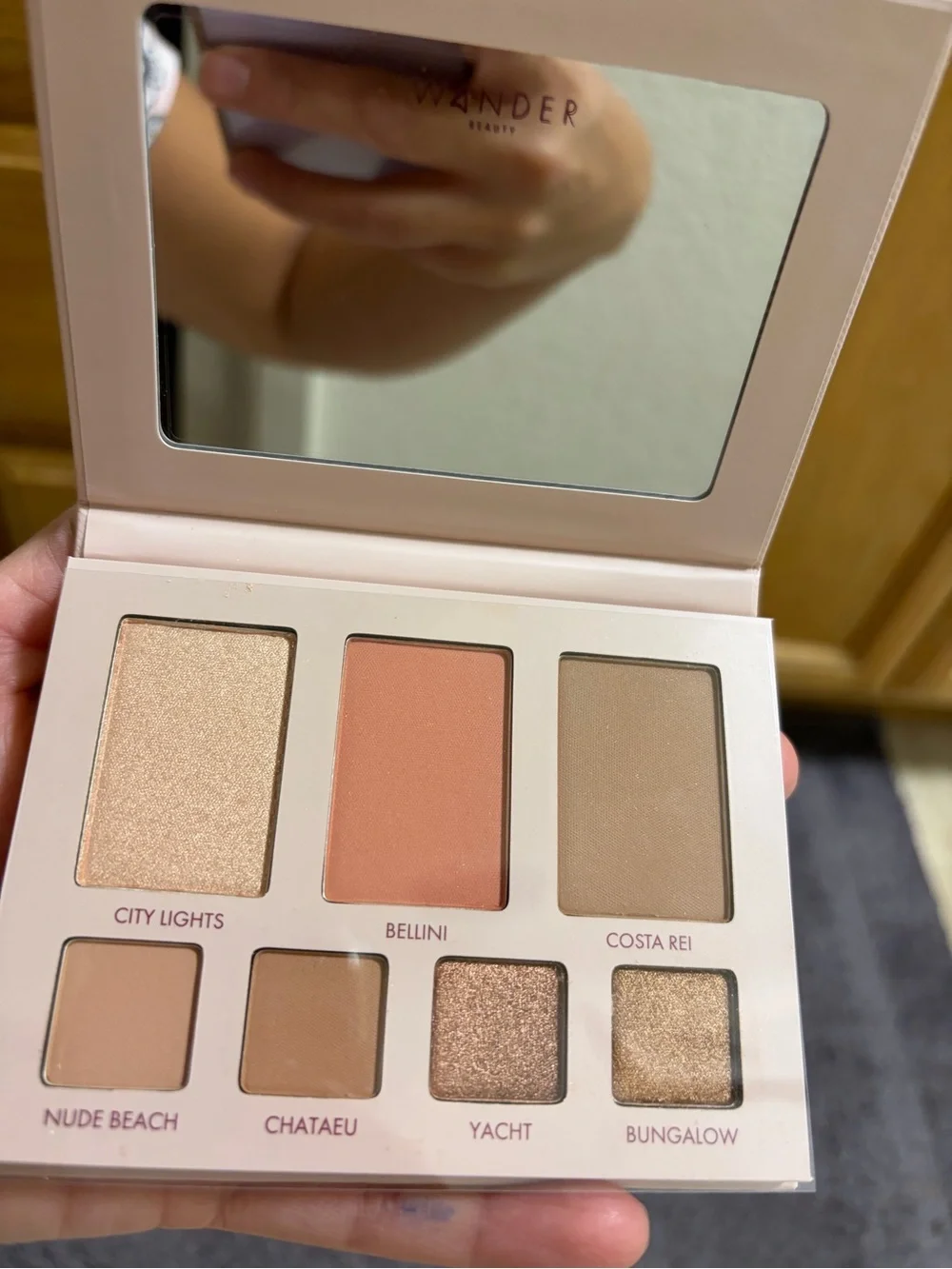 Neutral & Peach Face Palette - Bellini Blush and Warm Shimmer Shades
